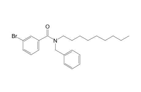 Benzamide, 3-bromo-N-benzyl-N-nonyl-