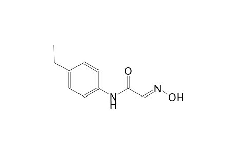 (2E)-N-(4-ethylphenyl)-2-(hydroxyimino)ethanamide