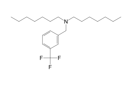 3-Trifluoromethylbenzylamine, N,N-diheptyl