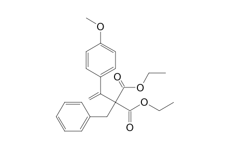 2-Benzyl-2-[1-(4-methoxyphenyl)vinyl]malonic acid diethyl ester