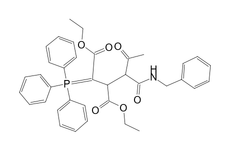Diethyl 2-{1-[(Benzylamino)carbonyl]-2-oxopropyl}-3-(1,1,1-triphenyl-.lambda.5-phosphanylidene)succinate