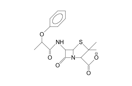 Phenethicillin K anion