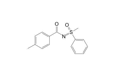 N-(4-Methylbenzoyl)-S-methyl-S-phenylsulfoximine