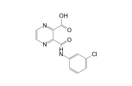 2-pyrazinecarboxylic acid, 3-[[(3-chlorophenyl)amino]carbonyl]-