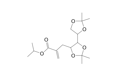 ISOPROPYL-4,5:6,7-DI-O-ISOPROYLIDENE-2,3-DIDEOXY-2-C-METHYLENE-D-ARABINO-HEPTULOSONATE