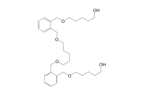 6,11,17,22-tetraoxadibenzo[8,9:19,20]heptacosane1,27-diol
