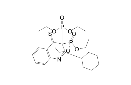 Tetraethyl 2-cyclohexyl-4-thioxo-3,4-dihydroquinoline-3,3-diyldiphosphonate