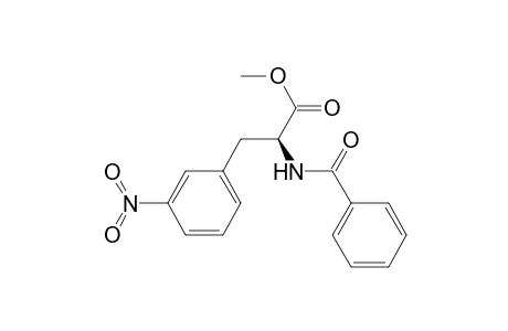 N-benzoyl-3-nitrophenylalanine methyl ester