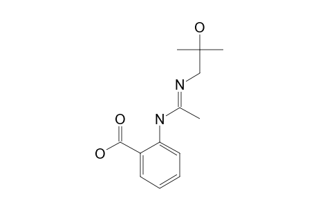 PENIPACID-A;(E)-2-[N'-(2-HYDROXY-2-METHYLPROPYL)-ACETIMIDAMIDO]-BENZOIC-ACID