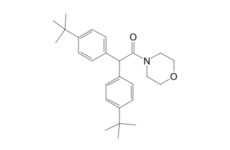 Bis[.alpha.-(4-t-butylphenyl)]acetylmorpholinamide