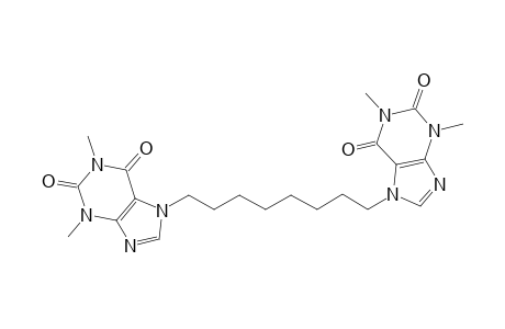 7,7'-(1,8-Octanediyl)bis[theophyline]