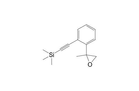 2-Methyl-2-[(2-trimethylsilylethynyl)phenyl]oxirane