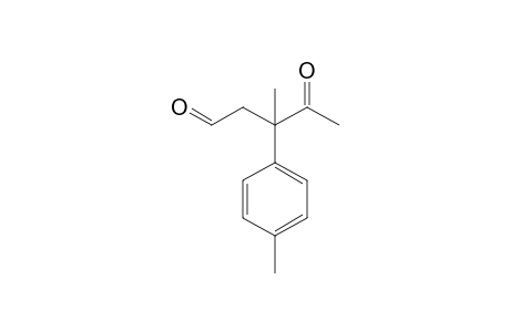 3-Methyl-3-(4-methylphenyl)-4-oxopentanal