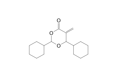 2,6-Dicyclohexyl-5-methylene-1,3-dioxan-4-one