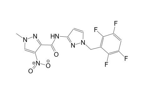 1-methyl-4-nitro-N-[1-(2,3,5,6-tetrafluorobenzyl)-1H-pyrazol-3-yl]-1H-pyrazole-3-carboxamide