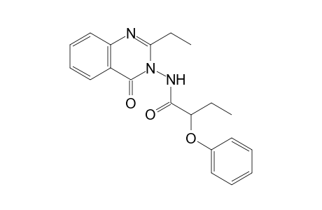 N-(2-ethyl-4-keto-quinazolin-3-yl)-2-phenoxy-butyramide