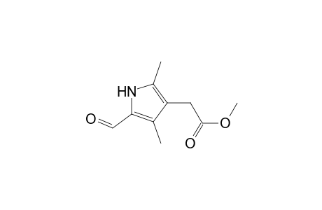 1H-Pyrrole-3-acetic acid, 5-formyl-2,4-dimethyl-, methyl ester