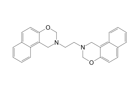 2,2'-ETHYLENE-BIS-(1,2-DIHYDROBENZO-[H]-3H-4,2-BENZOXAZINE)