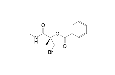 (2S)-N-Methyl-3-bromo-2-methyl-2-benzoyloxy-propionic acid amide