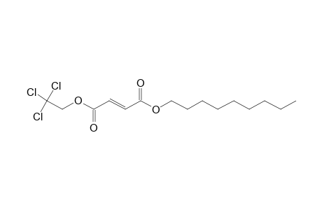 Fumaric acid, nonyl 2,2,2-trichloroethyl ester