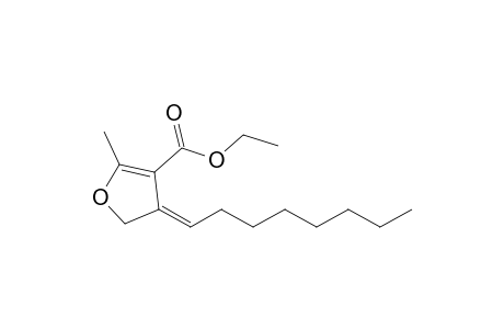 3-Octylidene-4-(ethoxycarbonyl)-5-methyl-2,3-dihydrofuran