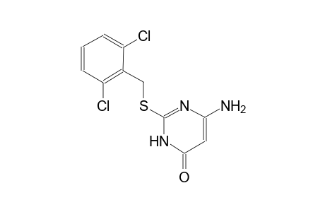 6-amino-2-[(2,6-dichlorobenzyl)sulfanyl]-4(3H)-pyrimidinone