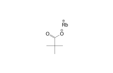 2,2-Dimethylpropanoate; rubidium(1+)