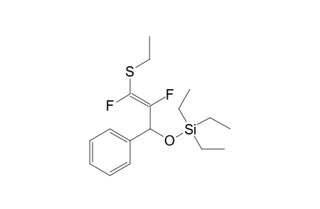 Silane, triethyl[[3-(ethylthio)-2,3-difluoro-1-phenyl-2-propenyl]oxy]-, (Z)-