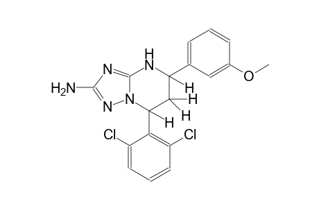 [1,2,4]triazolo[1,5-a]pyrimidin-2-amine, 7-(2,6-dichlorophenyl)-4,5,6,7-tetrahydro-5-(3-methoxyphenyl)-