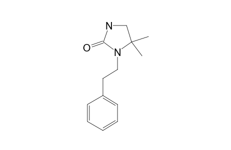 5,5-DIMETHYL-N-PHENETHYL-2-IMIDAZOLIDINONE