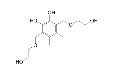 1,2-Dimethoxy-4,5-dimethyl-3,6-bis(2-hydroxyethoxymethyl)benzene
