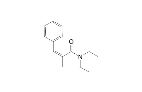(Z)-N,N-diethyl-2-methyl-3-phenyl-acrylamide