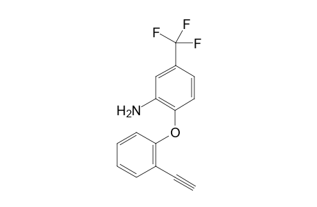 2-(2-ethynylphenoxy)-5-trifluoromethylaniline