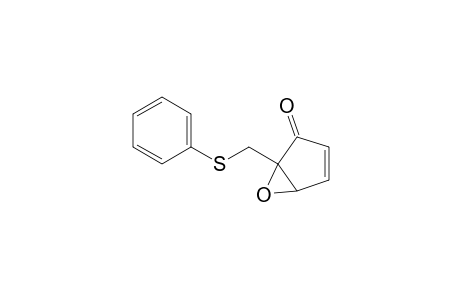 6-Oxabicyclo[3.1.0]hex-3-en-2-one, 1-[(phenylthio)methyl]-