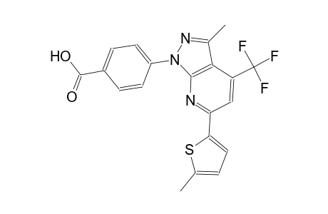 benzoic acid, 4-[3-methyl-6-(5-methyl-2-thienyl)-4-(trifluoromethyl)-1H-pyrazolo[3,4-b]pyridin-1-yl]-