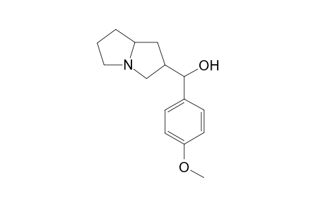 2,3,5,6,7,8-hexahydro-1H-pyrrolizin-2-yl-(4-methoxyphenyl)methanol