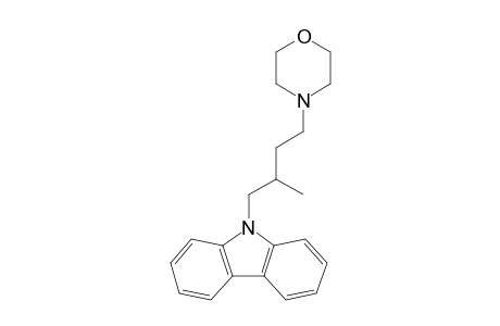 4-[4-(9H-9-carbazolyl)b-3-methylbutyl]morpholine