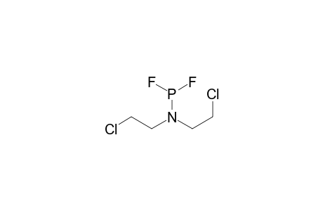 Bis(2-chloroethyl)aminodifluorophosphane