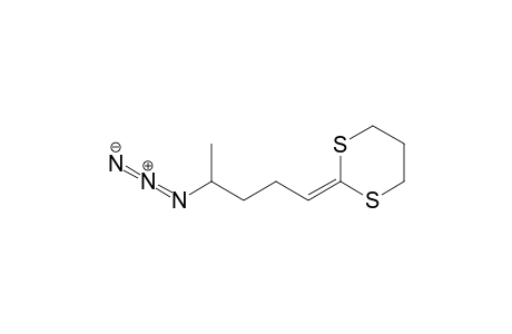 2-(4-Azidopent-1-ylidene)-1,3-dithiane