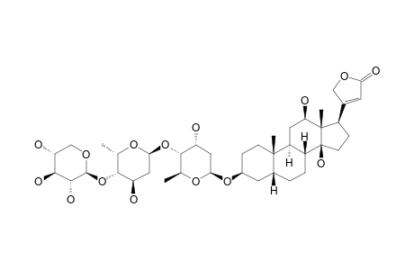 DIGOXIGENIN-3-O-BETA-D-DIGITOXOSIDO-BETA-D-DIGITOXOSIDO-BETA-D-XYLOSID,(3-BETA-R,5-BETA-H)