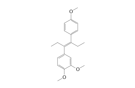 3-(p-Methoxyphenyl)-4-(3',4'-dimethoxyphenyl)-3-hexene