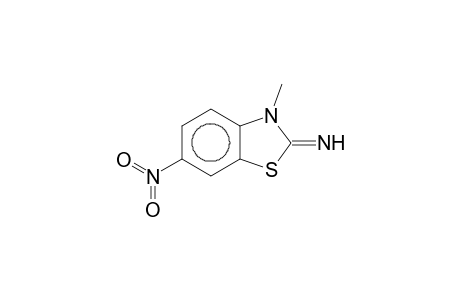 3-Methyl-6-nitro-1,3-benzothiazol-2(3H)-imine