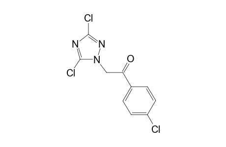 1-(4-Chlorophenyl)-2-(3,5-dichloro-1H-1,2,4-triazol-1-yl)ethan-1-one