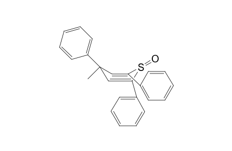 cis-4-Methyl-2,4,6-triphenyl-4H-thiopyran-1-oxide