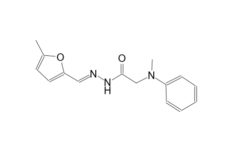 acetic acid, (methylphenylamino)-, 2-[(E)-(5-methyl-2-furanyl)methylidene]hydrazide