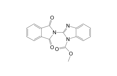 2-(1,3-diketoisoindolin-2-yl)benzimidazole-1-carboxylic acid methyl ester