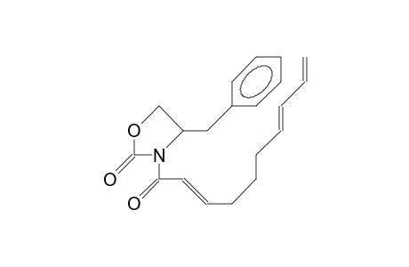 (4S)-3-([E,E]-2,7,9-Decatrienoyl)-4-benzyl-2-oxazolidinone