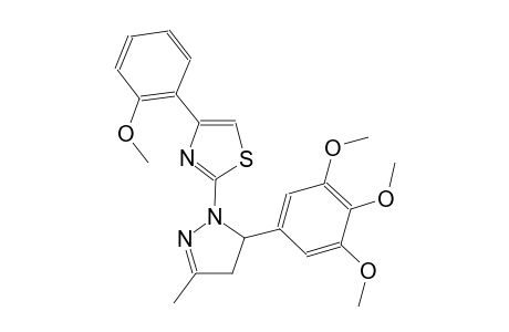thiazole, 2-[4,5-dihydro-3-methyl-5-(3,4,5-trimethoxyphenyl)-1H-pyrazol-1-yl]-4-(2-methoxyphenyl)-