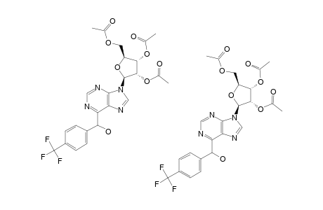 [9-(2,3,5-TRI-O-ACETYL-BETA-D-RIBOFURANOSYL)-PURIN-6-YL]-[(4-TRIFLUOROMETHYL)-PHENYL]-METHANOL
