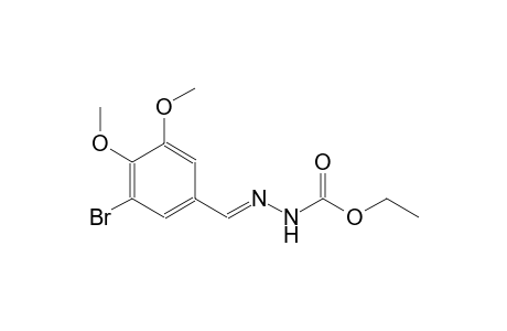 ethyl (2E)-2-(3-bromo-4,5-dimethoxybenzylidene)hydrazinecarboxylate
